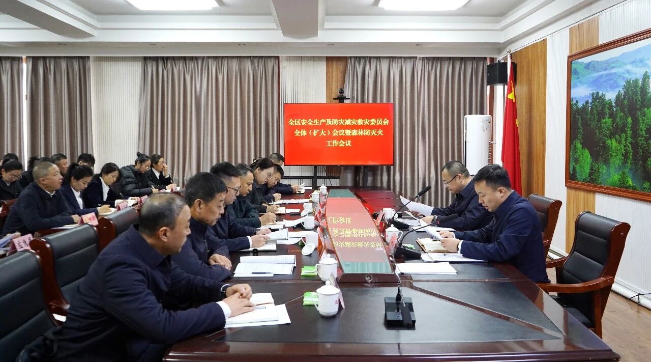 友好区安全生产及防灾减灾救灾委员会全体(扩大)会议暨森林防灭火会议召开